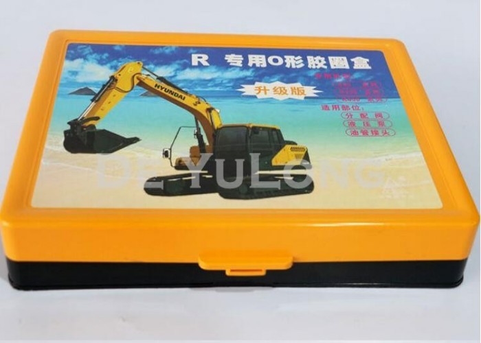 Hyundai Oil Resistance High Temp O Ring Kit , Large Silicon / Rubber O Ring Kit