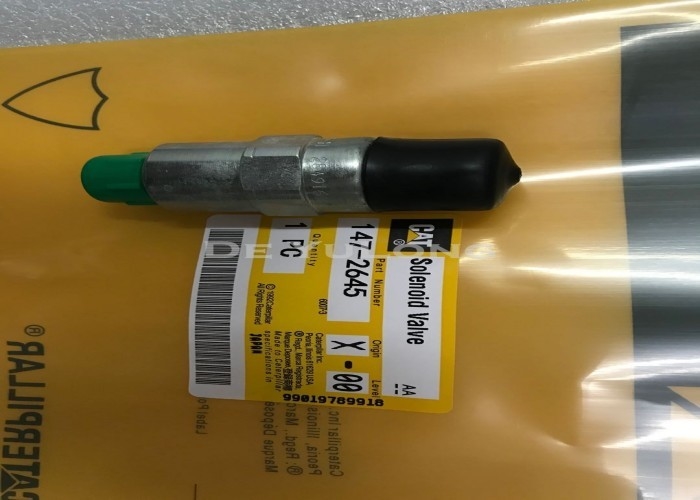 147-2645 1472645 Excavator Electrical Components 24V Stop Solenoid Valve For CAT 3054C Engine